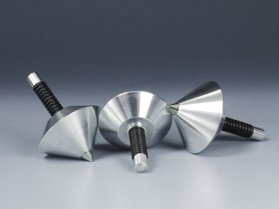 B635_2 - Aluminium cone spinning top