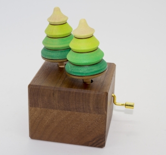 MRA102 - Spieluhr mit Baumkreisel