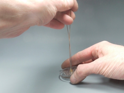 B787 - Drellkreisel Sauseknopf Filigran 2