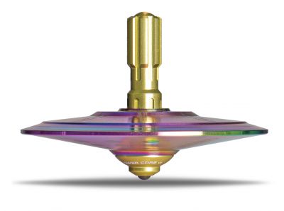 UFO4PSY- Metal spinning top Shag Psychedelic Steel
