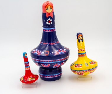 FA0031 - Matryoshka spinning top 3in1