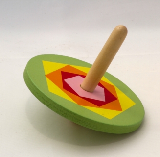 ED130181_4 - Wooden spinning top square