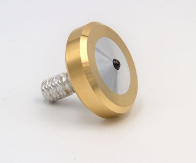 CS409 - spinning top aluminium/brass