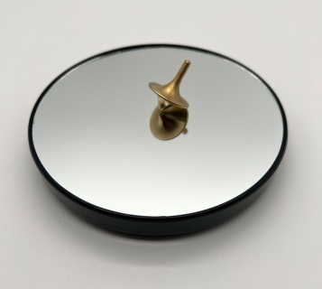 CS133_1s - Spiegel 130mm konkav schwarz