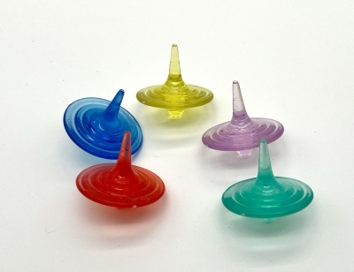 CS222 - colorful glitter swirl