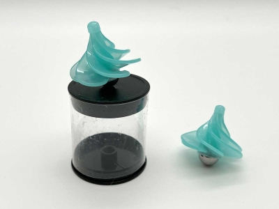 CS276_7 - Pustekreisel transparent türkis