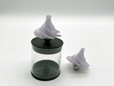 CS276_2 - Pustekreisel fluoreszierend grau