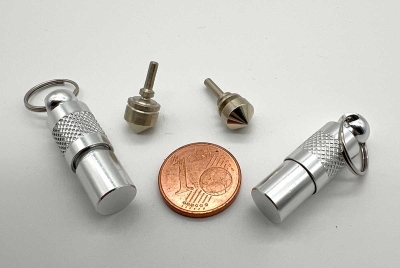 B928 - Micro-Kreisel Schlüsselanhänger