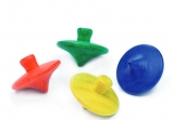 CANJC10 - Colored wooden spinning top