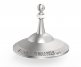 UFO8413 - Metall-Kreisel Rendlesham silber