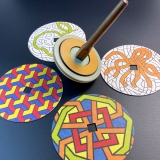 MJA104 - Creative spinning top set
