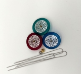 B7871 - Drellkreisel Sauseknopf color