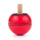EZ32 - Stand-up/turning/reversing spinning top red