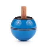 EZ38 - Standing/turning/reversing spinning top blue