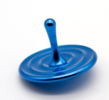 CS206_3 - Metallkreisel "Wassertropfen" blau