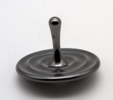 CS206_4 - Metallkreisel "Wassertropfen" grau