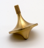 CS210 - Copper spinning top brass colored