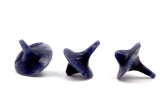 S285 - Chinese-style spinning top, blue aventurine