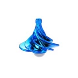CS176_5 - Blow spinning top blue