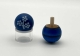M0231 - Stehauf-/Wende-/Umkehr-Kreisel Blaudruck