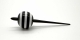 B911 - Little black/white bead spinner