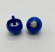 CS18003 - Stehaufkreisel blau Stern