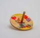 CS502 - Holzkreisel "Clown"