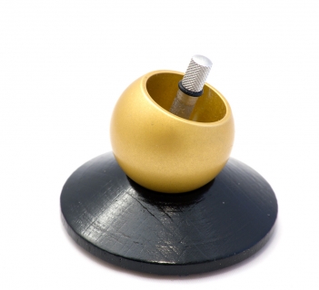 KV104 - Alu-Stehauf- / Wende- Umkehrkreisel goldf.
