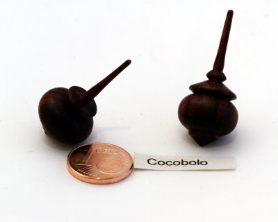 KK123 - Mini-Edelholzkreisel Cocobolo
