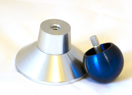 KV116 - Alu-Stehauf- / Wende- Umkehrkreisel blau