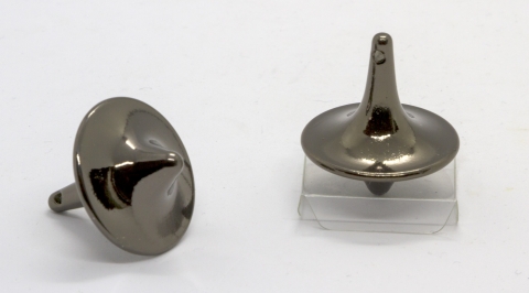 CS126_2 - Metal spinning top in Chinese form black