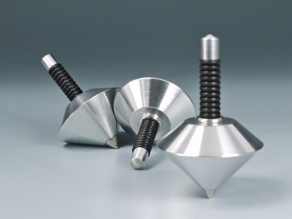 B635_2 - Aluminium cone spinning top