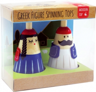 SV13061 - Greek Figure Spinning Tops