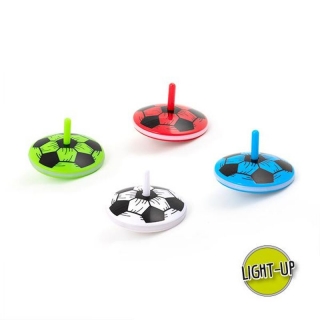 TH952486 - Football LED Spinning Top