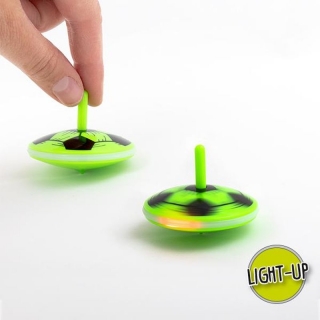 TH952486 - Football LED Spinning Top