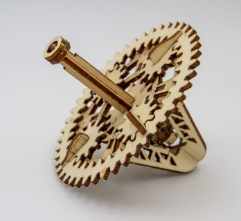 KT843129 - Spinning top construction kit Gear wheel