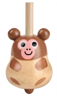 MO38100_4 - Animal spinning top monkey