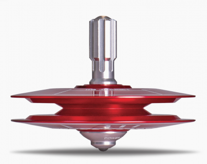 UFO1213 - Metall-Kreisel 611 Feuerball Rot