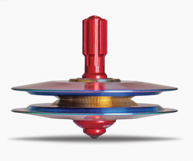 UFO6PSY - Metal spinning top 611 psychedelic steel