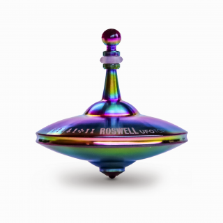UFO2PSY - Metal spinning top Roswell psychedelic steel