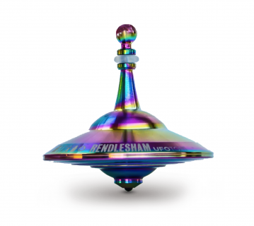 UFO3PSY - Metal spinning top Rendlesham psychedelic steel
