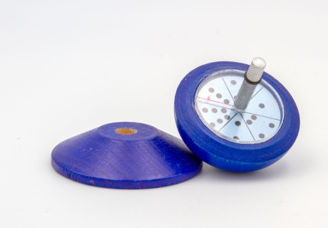 KV158 - dice spinning top blue