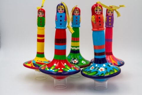 CS154 - Matryoshka Christmas Tree Pendant/Christmas Tree Pendant