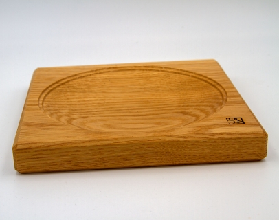 MVL315 - spinning top plate oak 15