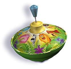 BO52540_OT - Jungle Animals Hum Spinning Top No sound or only very quiet sound