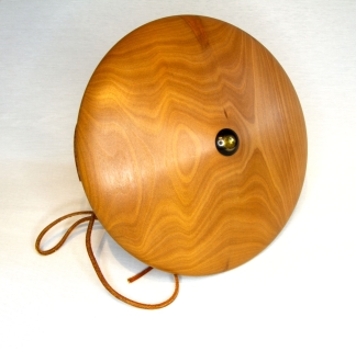 CS171 - Giant cherry wood spinning top 21cm