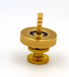CS173 - Long spinning top made of brass