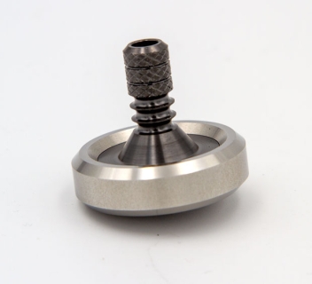 CS406 - Zirconia/stainless steel spinning top