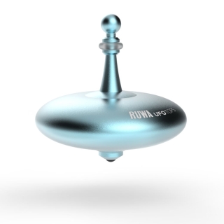 UFO1541 - Metal spinning top ruwa diode blue