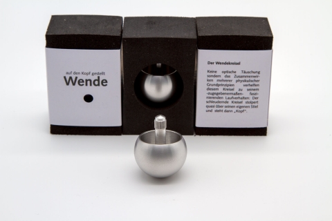 GU126 - Stehauf- / Wende- / Umkehrkreisel matt